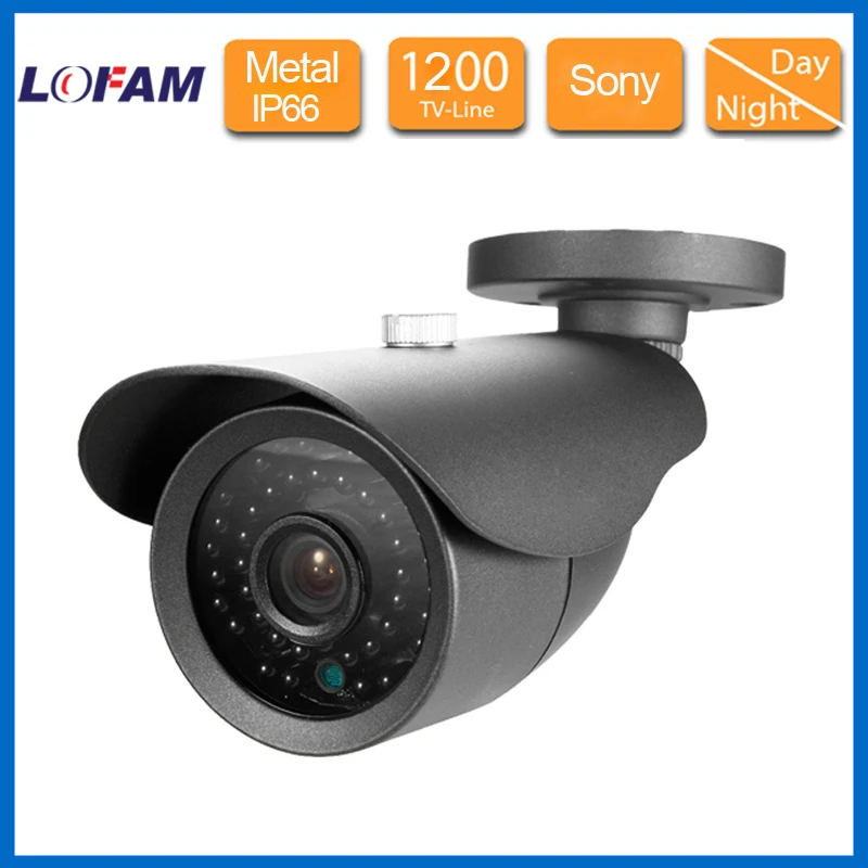 Уличные водонепроницаемые камеры видеонаблюдения CCD 1200TVL IP66 объектив 3 6 мм или HD
