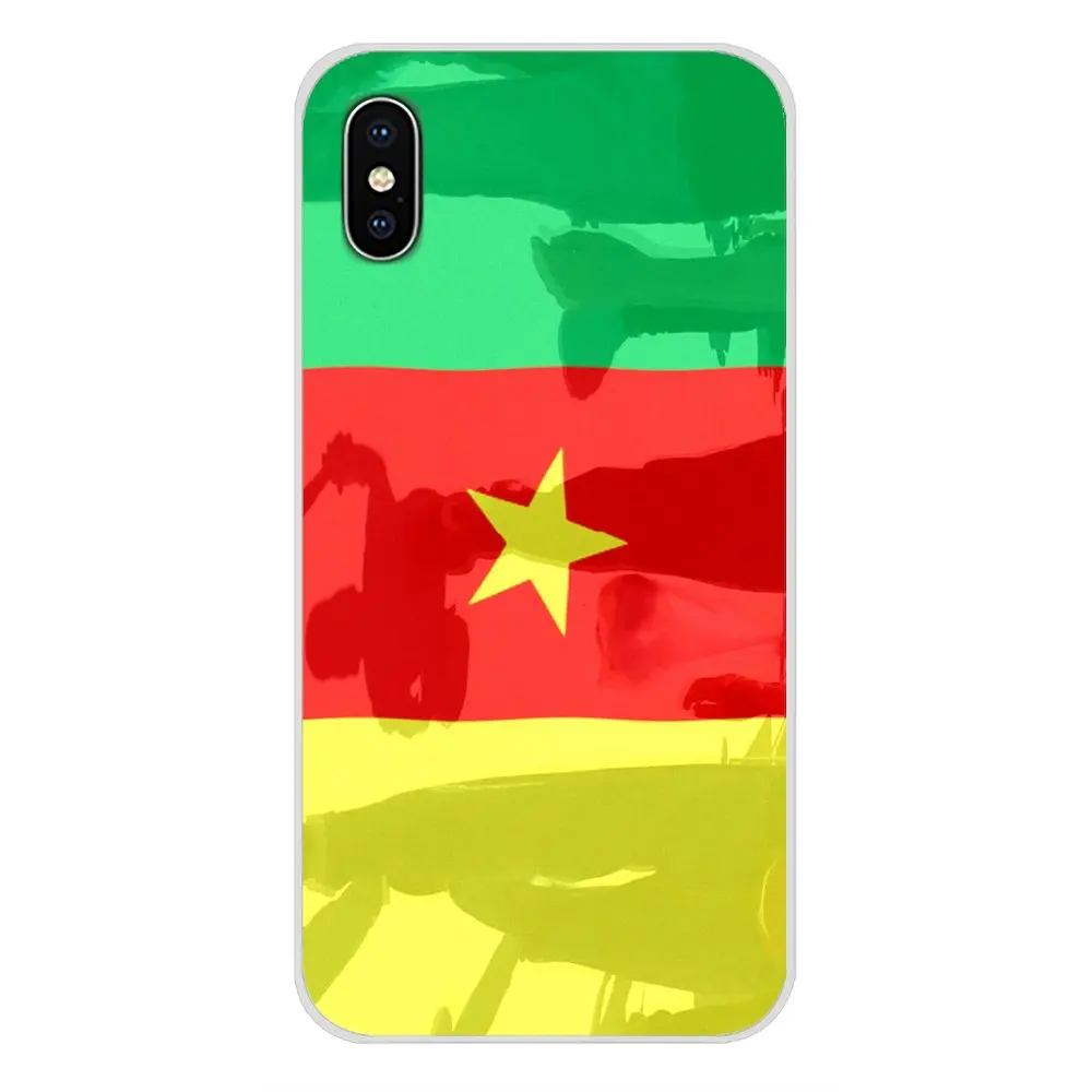 Прозрачный чехол из ТПУ для Apple iPhone X XR XS MAX 4 4S 5 5S 5C SE 6 6S 7 8 Plus ipod touch флаг