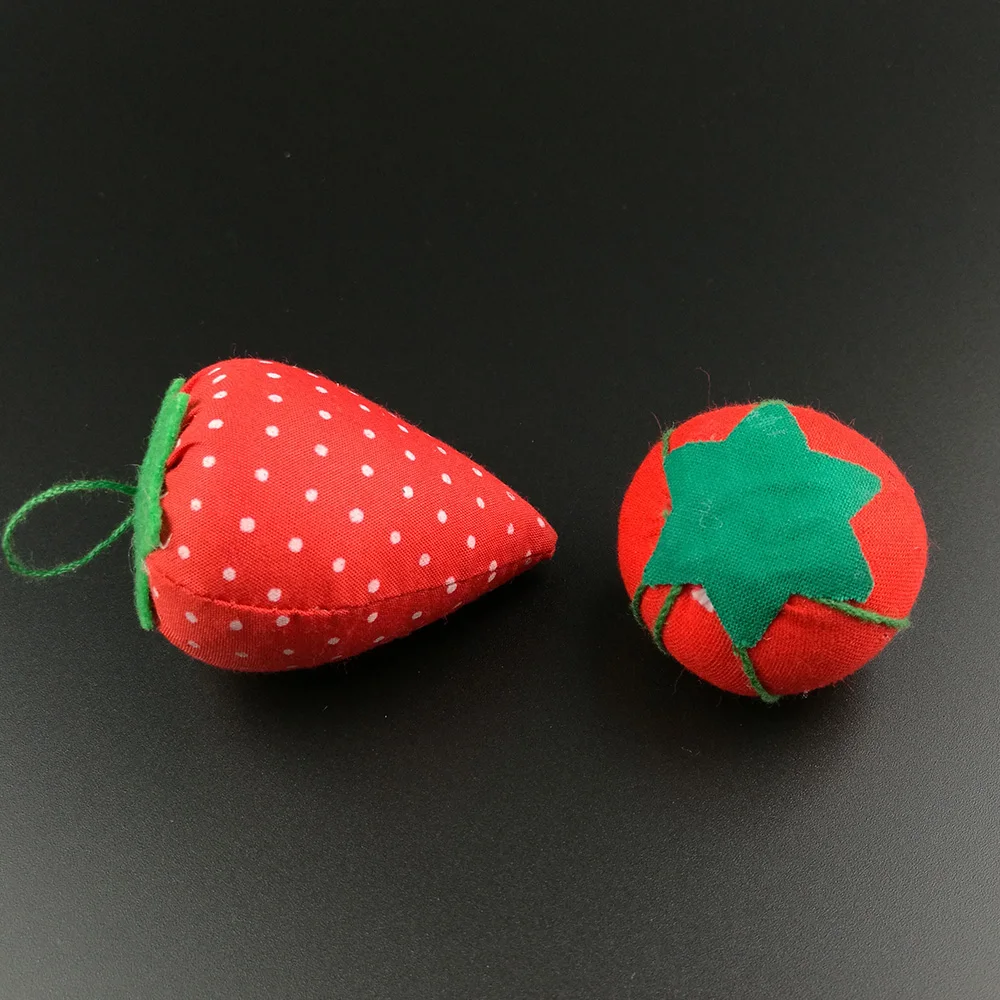 2 шт. DIY ремесло клубника дизайн ИГЛА ДЕРЖАТЕЛЬ подушки набор для шитья pinbucks PP