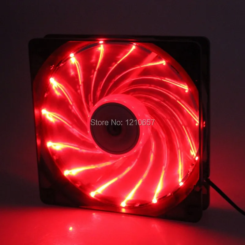2 шт. в партии Gdstime 12V 3Pin 90 мм вентилятор охлаждения LED красный компьютер ПК корпус