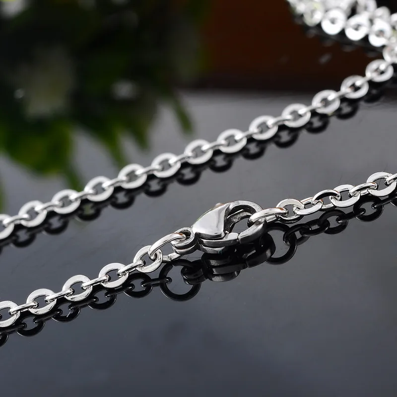 FUNIQUE Горячее предложение модные ожерелья из нержавеющей стали крест цепи