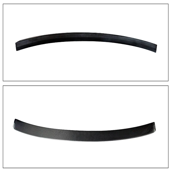 

For Mercedes-Benz C Class W204 C180 C200 C300 C260 Spoiler 2007-2014 Carbon Fiber Rear Trunk Lip Roof Spoiler Wing Car Styling