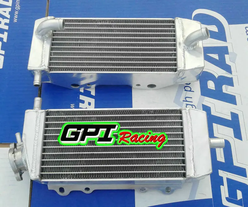 Алюминиевый радиатор для KAWASAKI KXF250 KX250F KX 250F 04 05 2004 2005 RH & LH GPI Racing|Охлаждение