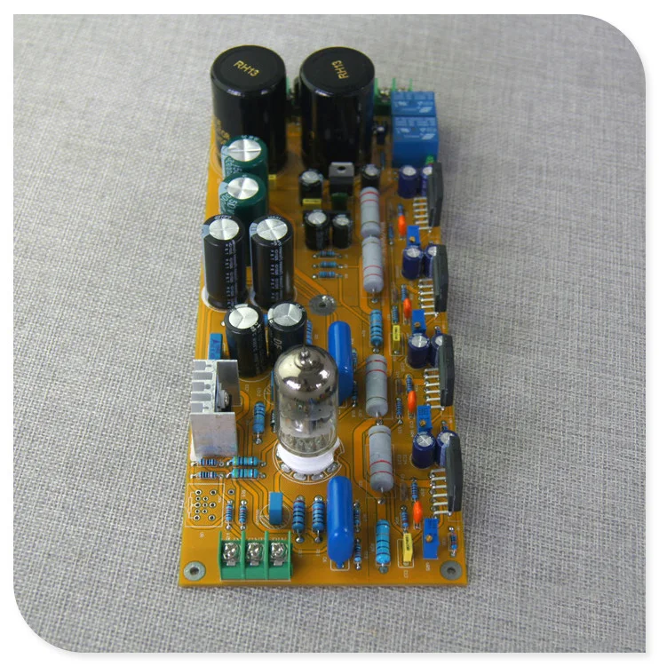 Breeze audio LM3886 две параллельные 6N11/6DJ8 трубка усилитель мощности платы переднего