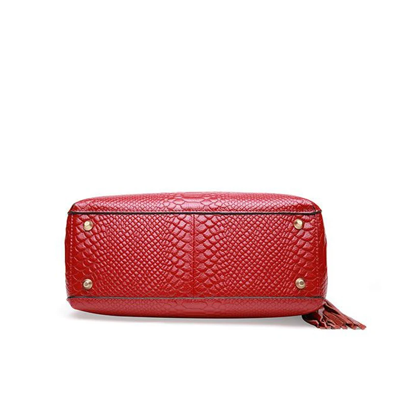 2018 модные брендовые женские сумки из натуральной кожи роскошные под змеиную кожу