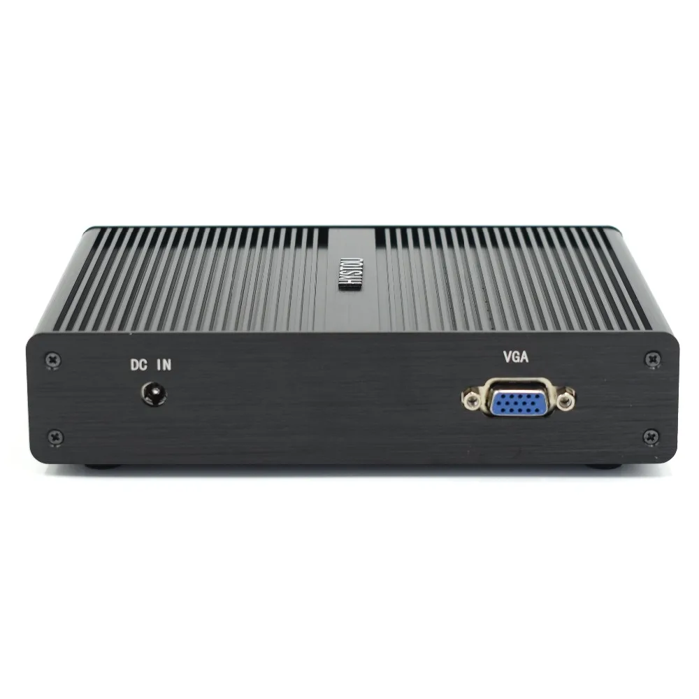 Мини ПК без вентилятора PFsense Intel Celeron J1900 четырехъядерный Windows Linux компьютерный VGA Wi