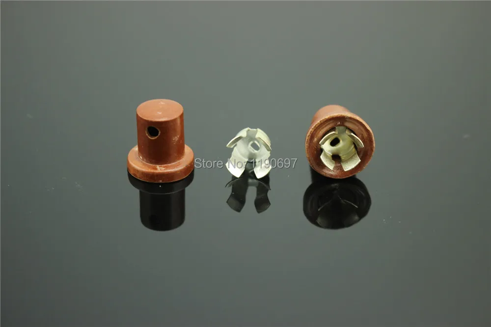 2PCS Micarta electron vacuum anode tube plate caps for 6C8G/ EF37/ 6F8G/ 6J7/6P12P/EL519/EL504 Tube FREE SHIPPING - купить по