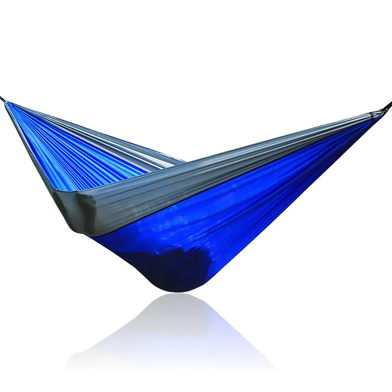 Портативный нейлон парашют Двойной Гамак Сад Открытый Отдых Путешествия мебель