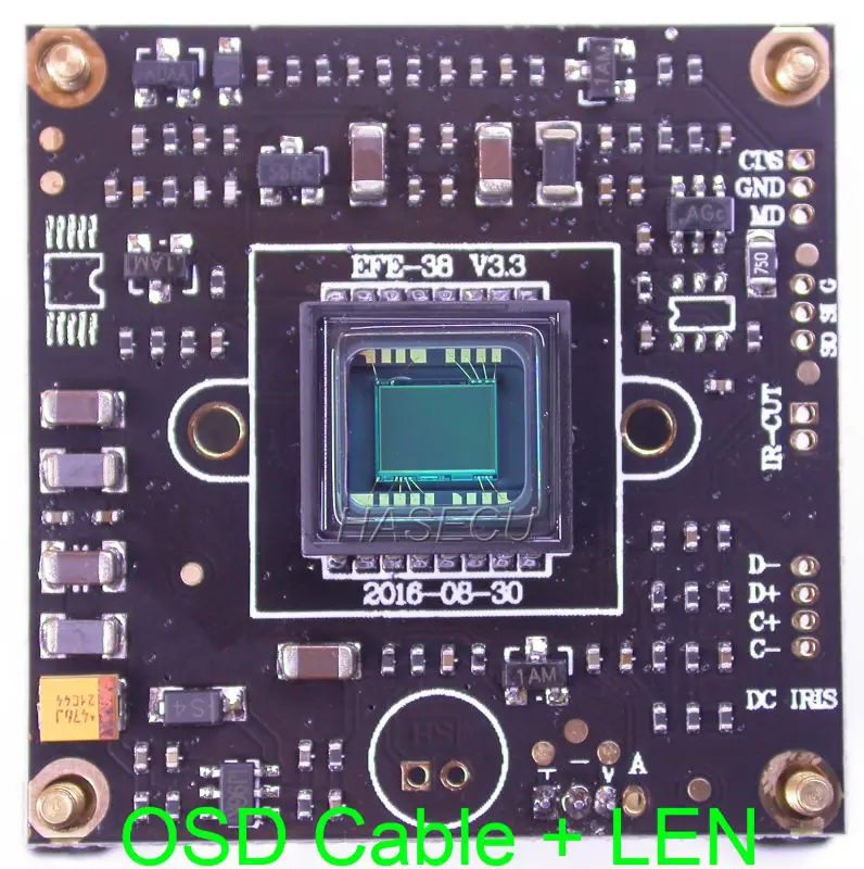 (560TVL) 1/3 &quotSony Super HAD CCD ICX638 / ICX639 Effio e чипсет CXD4140 модуль камеры видеонаблюдения PCB