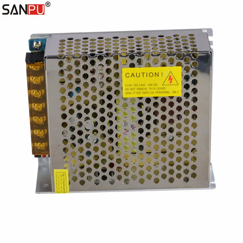 Светодиодный адаптер SANPU 12 В 220 переменного тока в постоянный 120 Вт 10 А импульсный