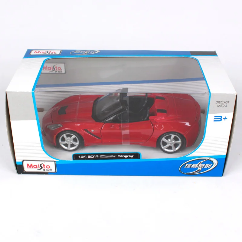 Maisto 1:24 2014 Chvrolet Corvettes STINGRAY литая модель автомобиля игрушка Новый в коробке