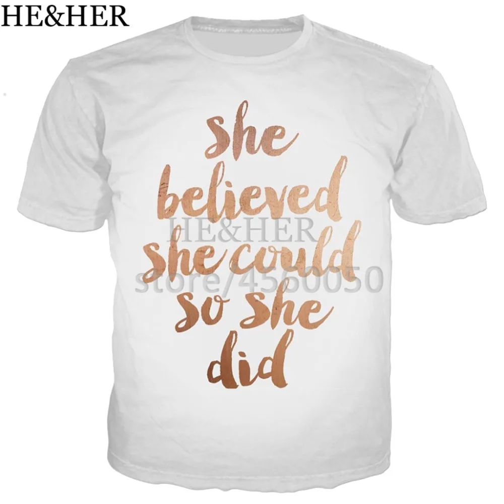 

Fashion funny t shirts men/women girl power 3D printed t-shirt Short sleeve Harajuku style tshirt streetwear tops