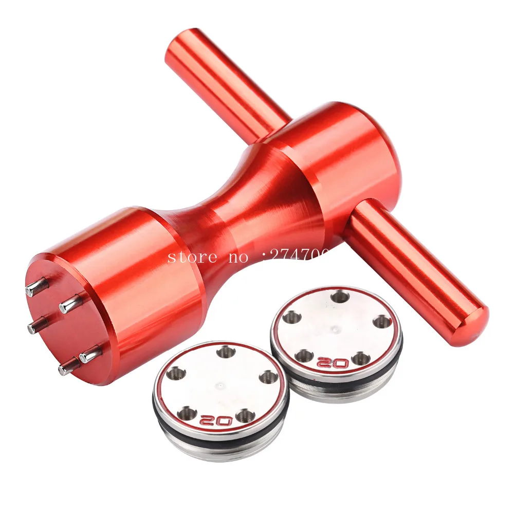 2 шт. красные ключи для гольфа и 1 | Спорт развлечения