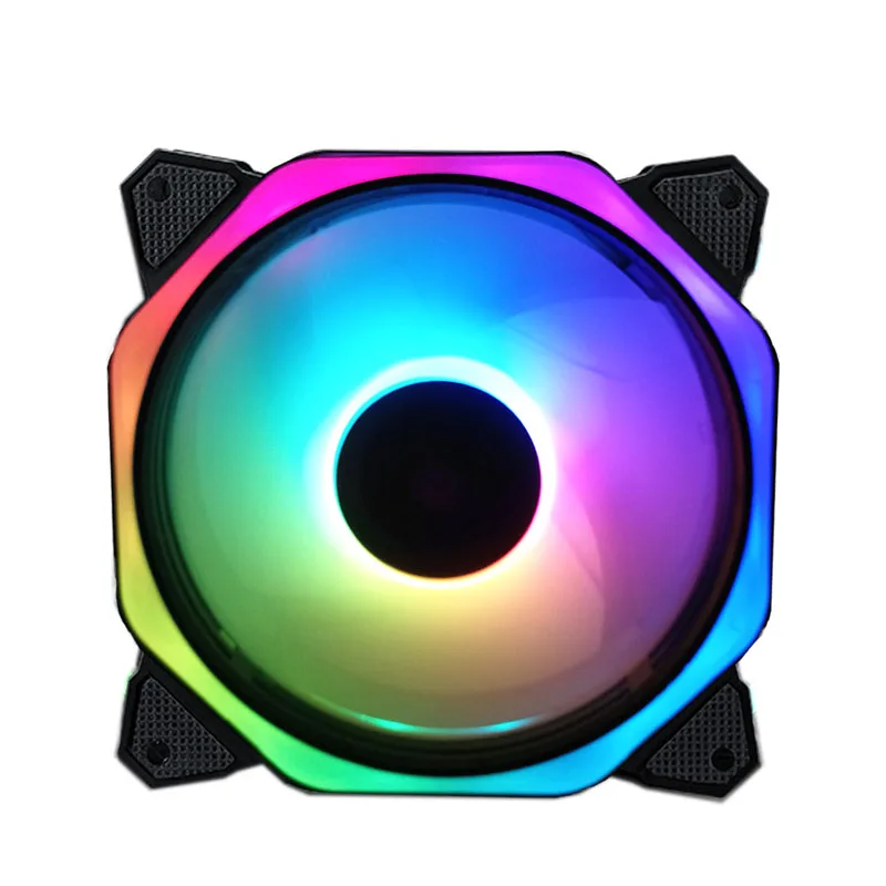 Вентилятор охлаждения для ПК 120 мм RGB бесшумный игровой чехол ноутбука новое