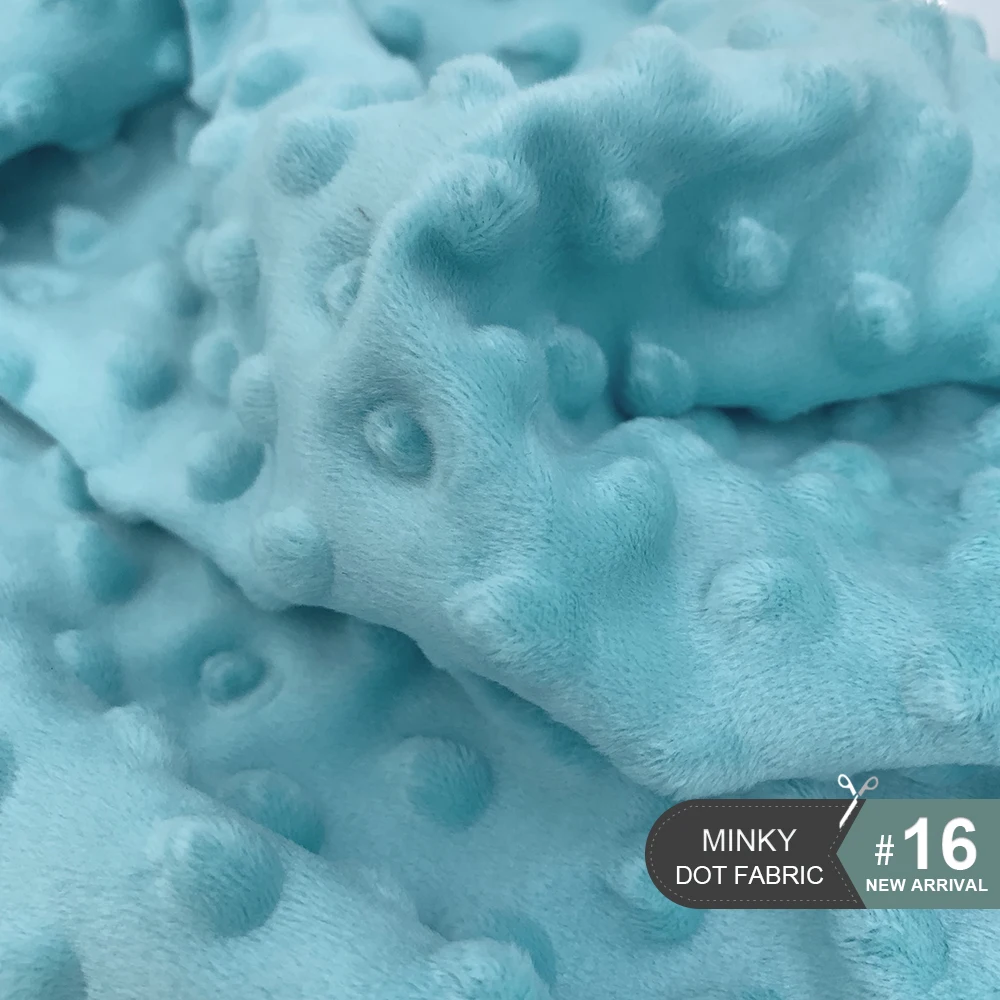 1 шт. 45x45 см 30 цветов супер мягкая ткань Minky Dot ручная работа шитье одеяло игрушки материал антипиллинг плюшевая ткань экологически чистая