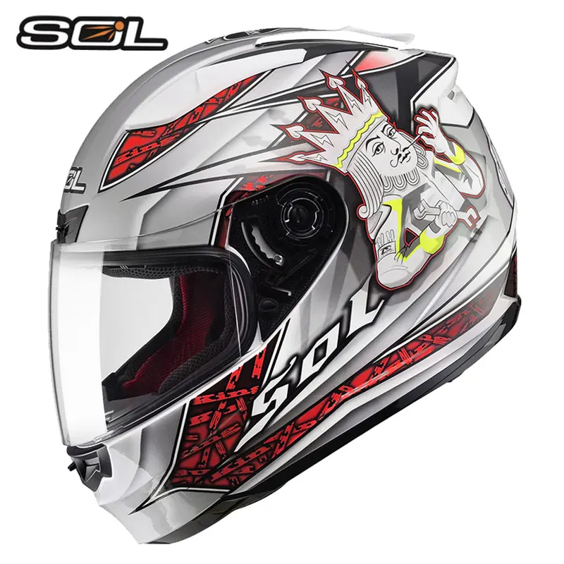 4 SOL moto rcycle шлем полный шлем moto Крест Шлемы с DOT сертификации шлем moto Каско Capacete SF-3 - Цвет: 4