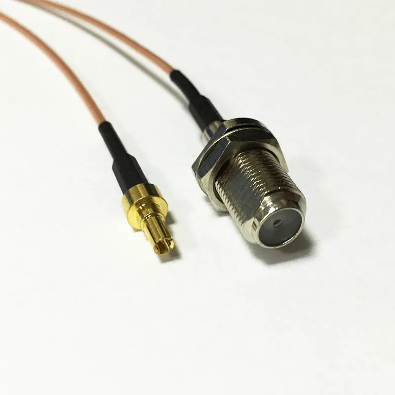 Новый переходник с гнездовым разъемом F CRC9 Штекерный соединитель RG178 оптовая