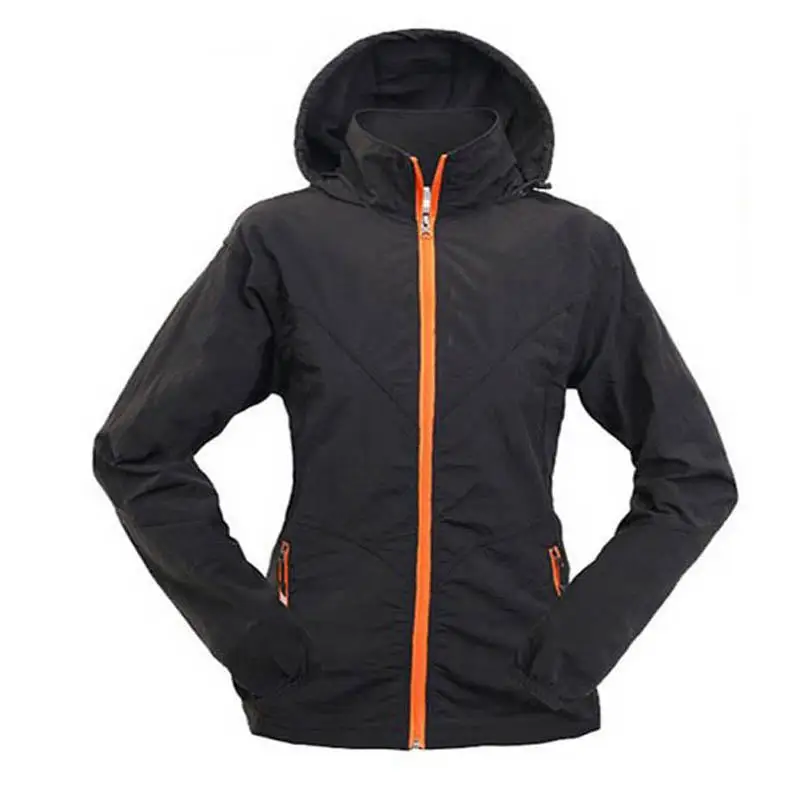 Black jacket Летняя и осенняя одежда для спорта на открытом воздухе, походов, кемпинга, рыбалки, велосипедная куртка, штаны, женская одежда для охоты, Быстросохнущий солнцезащитный костюм - Цвет: Black jacket