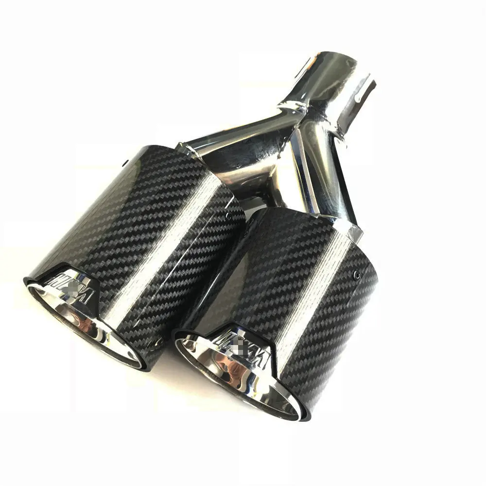 Автомобильные выхлопные трубы из настоящего углеродного волокна выхлопная