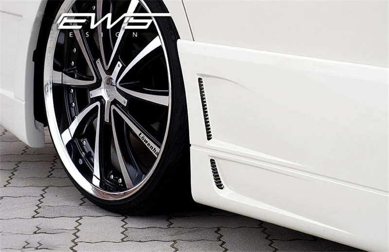Использование для Toyota Alphard door Body kit 2010- год декоративные панели FRP/PP пластиковая дверь защита автомобиля установка двери аксессуары