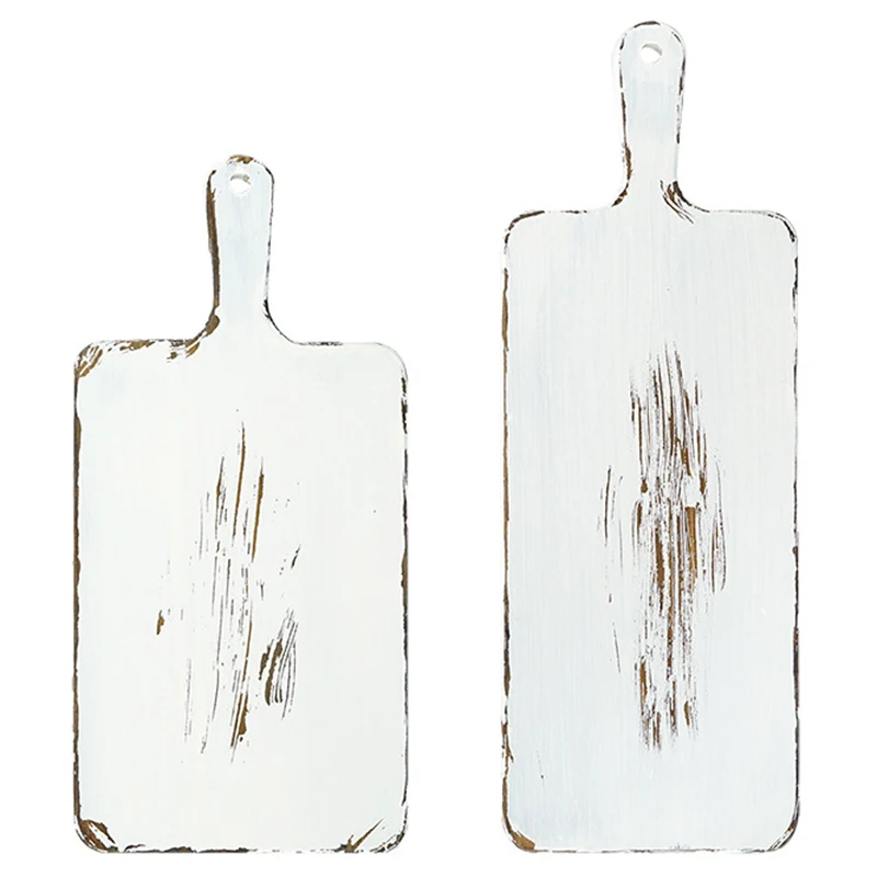 Новый Винтажный белый деревянный поднос для хлеба возвращение в древний стиль