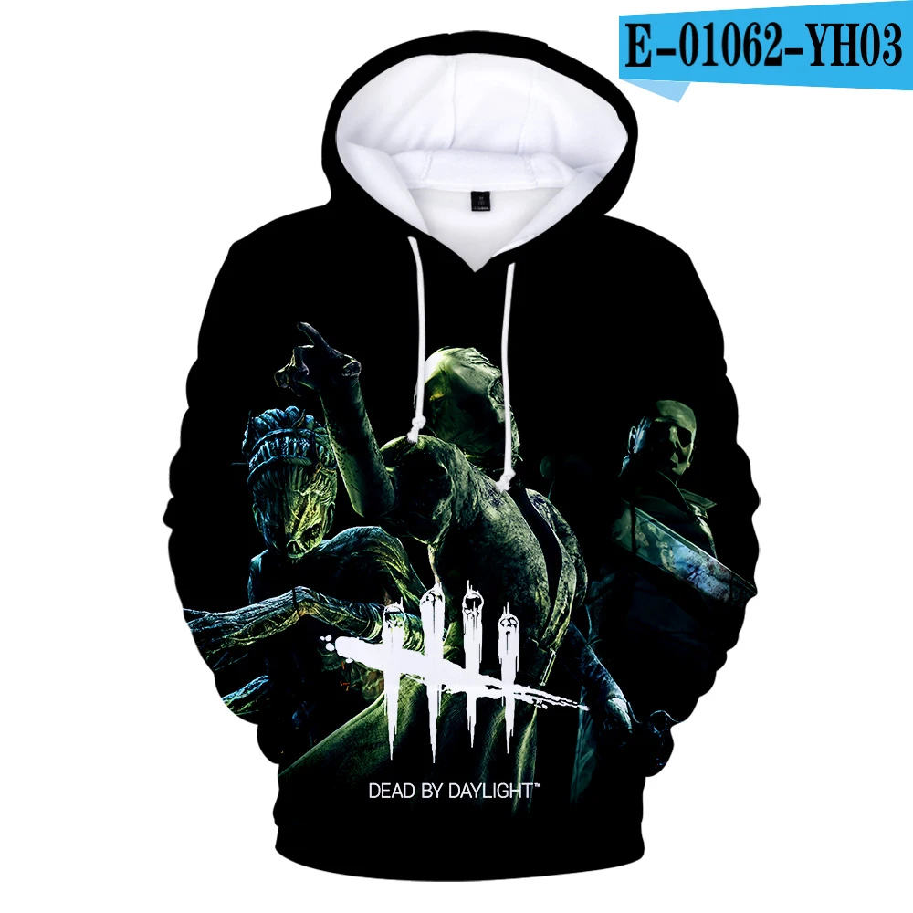 3D Aikooki Мужская толстовка Dead by Daylight 3D Принт толстовки Мужская Уличная Толстовка Dead by Daylight высокое качество индивидуальная Толстовка - Цвет: 3D