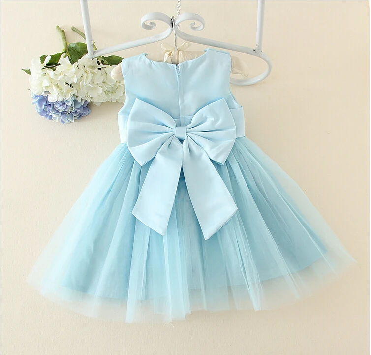 Синие/фиолетовые платья с цветочным рисунком для девочек платье первого