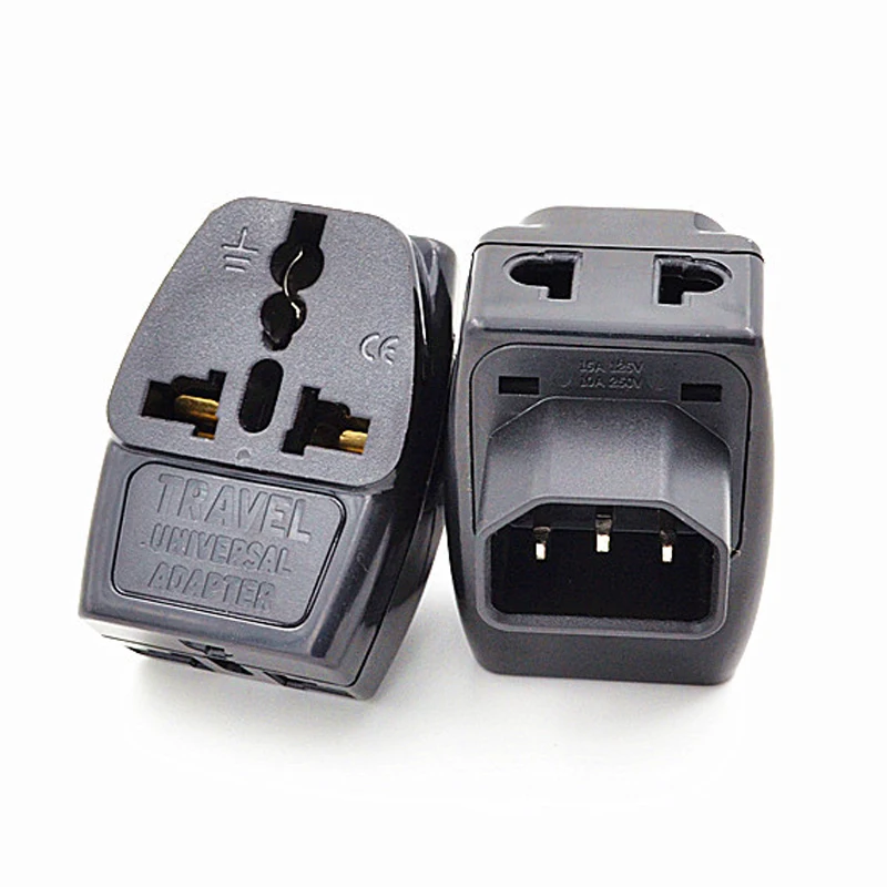 Адаптер питания 3 в 1 IEC 320 C14 Male C13 Female PDU/UPS Универсальный переходник для женщин