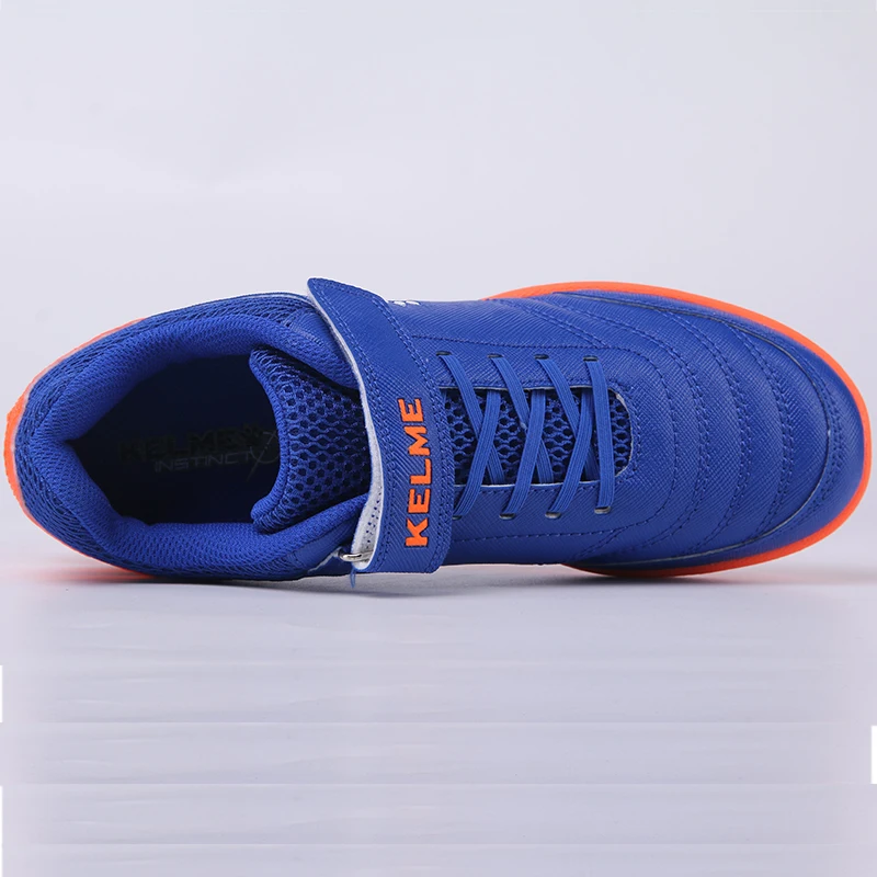 KELME на открытом воздухе для занятий спортом в закрытых помещениях Футбол обувь для Для детей TF ногтей обувь искусственный футбольный газон тренировочные кроссовки 68833133