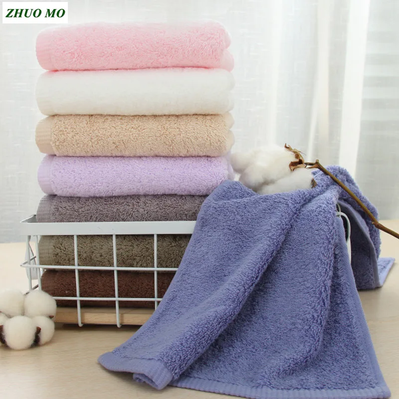 

ZHUO MO 3pcs Soft Thick pink cotton Towel Set Bathroom Super Absorbent Bath Towel bathroom Couple gift home Hotel Face Towels