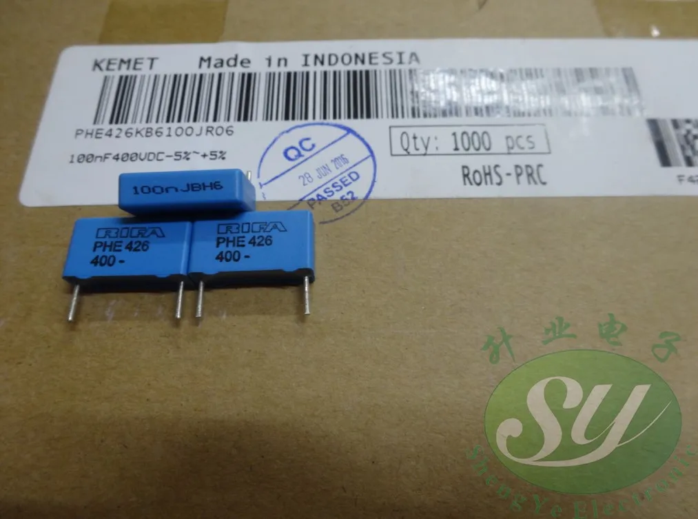 2019 горячая распродажа 10 шт./30 шт. KEMET RIFA PHE426KB6100J 0 1 мкФ/400v 100nf u1 104 новый пленочный
