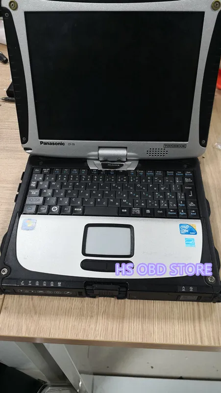 2018 автомобильный диагностический компьютер toughbook cf19 ноутбук 4G ram/i5 4g экран вторая