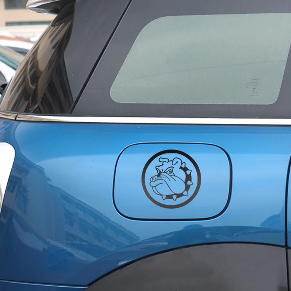 13x13 см Бульдог кузов Машины окно топливный бак стикеры наклейки для Mini Cooper Countryman