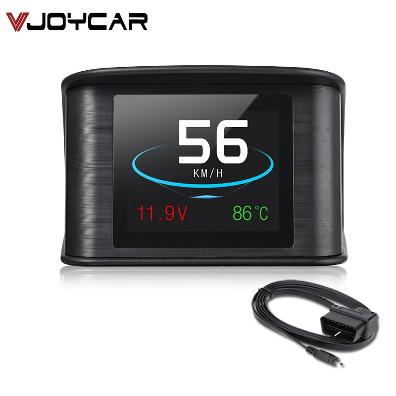 VJOYCAR OBD2 Car HUD Port Head Up Display Windows Screen Speed Projector Warning System Windshield 25 | Автомобили и мотоциклы