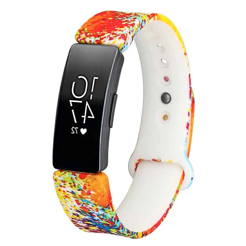 Ремешок Correa для Fitbit Inspire HR Band фитнес-браслет Pulsera для Fitbit ACE 2 Smartband пояс умные аксессуары - Цвет: A