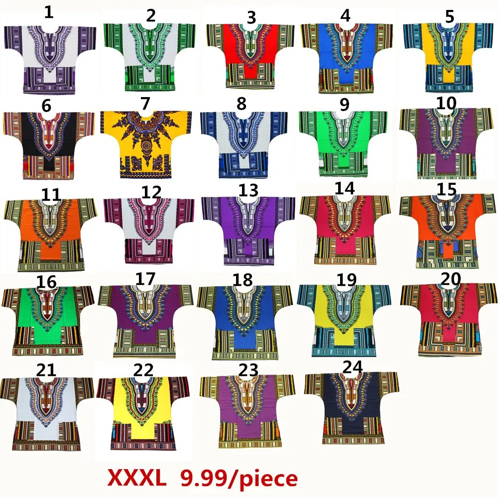 Группа Mr Hunkle плюс размер XL, XXXL Дашики платье хлопок африканская традиционная печать белая Дашики одежда для мужчин и женщин