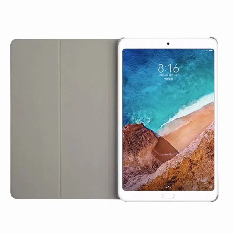Новый Окрашенные из искусственной кожи флип чехол Подставка для сяо mi pad 4 плюс Pad4