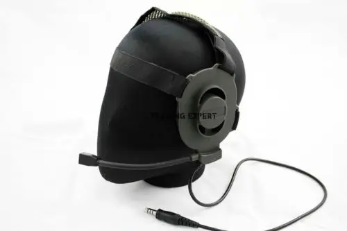 Тактическая Военная головная гарнитура для стрелка Evo III страйкбол Mic Radio Boom