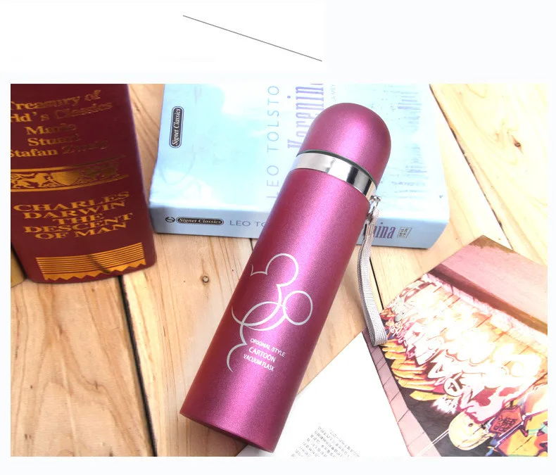 1 шт. термос с Микки Маусом из нержавеющей стали|travel vacuum flask|vacuum flaskgarrafa termica |