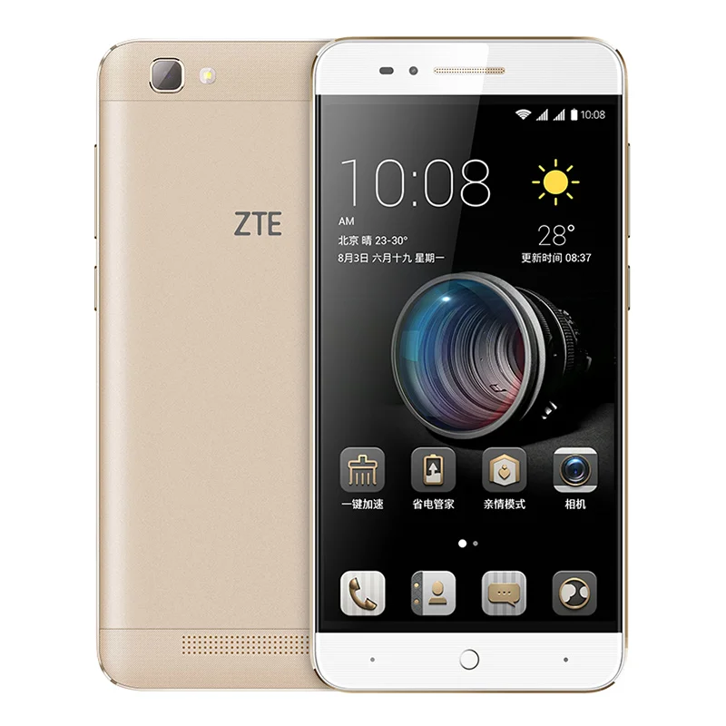 Оригинальный Смартфон ZTE BA610T телефон с четырёхъядерным процессором MTK6735P Android 2 Гб