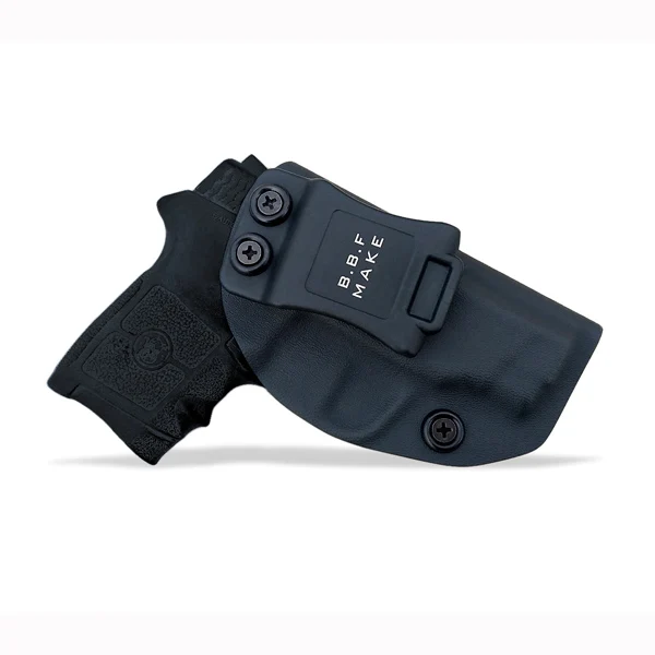 BG380-Right B.B.F Make IWB Тактический KYDEX пистолет-кобура: S& W M& P Bodyguard 380 лазерный BG380 внутри скрытого ношения кобура талии кейс для пистолета - Цвет: BG380-Right