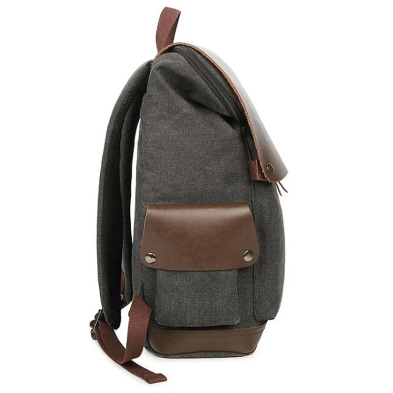 

2021 Hot Sell Canvas Backpacks For Students Women Men School Bagpacks