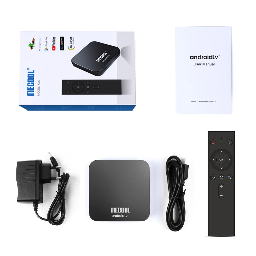MECOOL KM9 A ТВ PRO Android 9 0 Smart коробка S905X2 4 Гб DDR4 Оперативная память 32 ГБ Встроенная K |