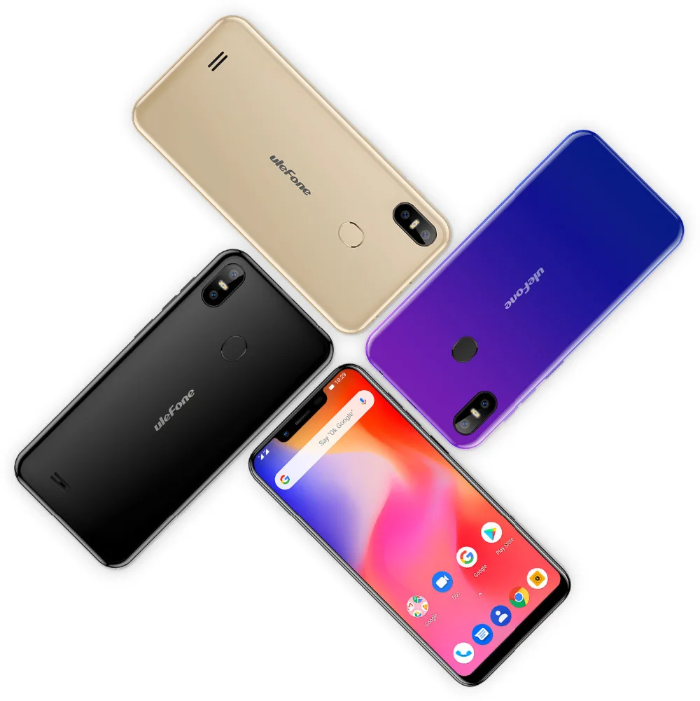 Мобильный телефон Ulefone S10 Pro Android 8 1 5 7 дюймов четырехъядерный процессор MT6739WA 2 Гб