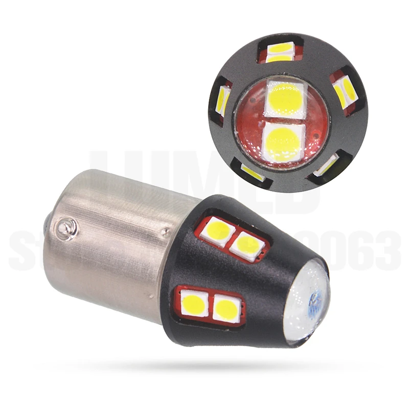 Фото 2x1156 1157 BAY15D P21/5W 3030 SMD BA15S P21W 12 светодиодный автомобильный светильник R5W стоп 2x1156 1157 BAY15D P21/5W 3030 SMD BA15S P21W 12 светодиодный автомобильный светильник R5W стоп