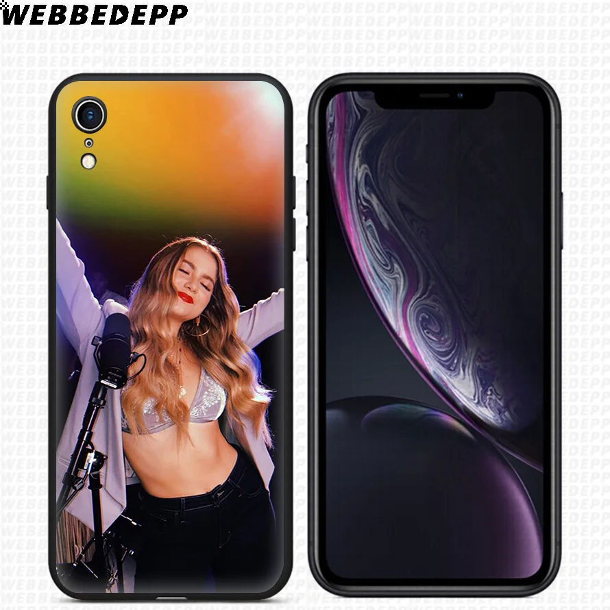 Мягкий силиконовый чехол WEBBEDEPP Sofia Reyes Singer для iPhone 11 Pro Xr Xs Max X или 10 8 7 6 6S Plus 5 5S SE Case |