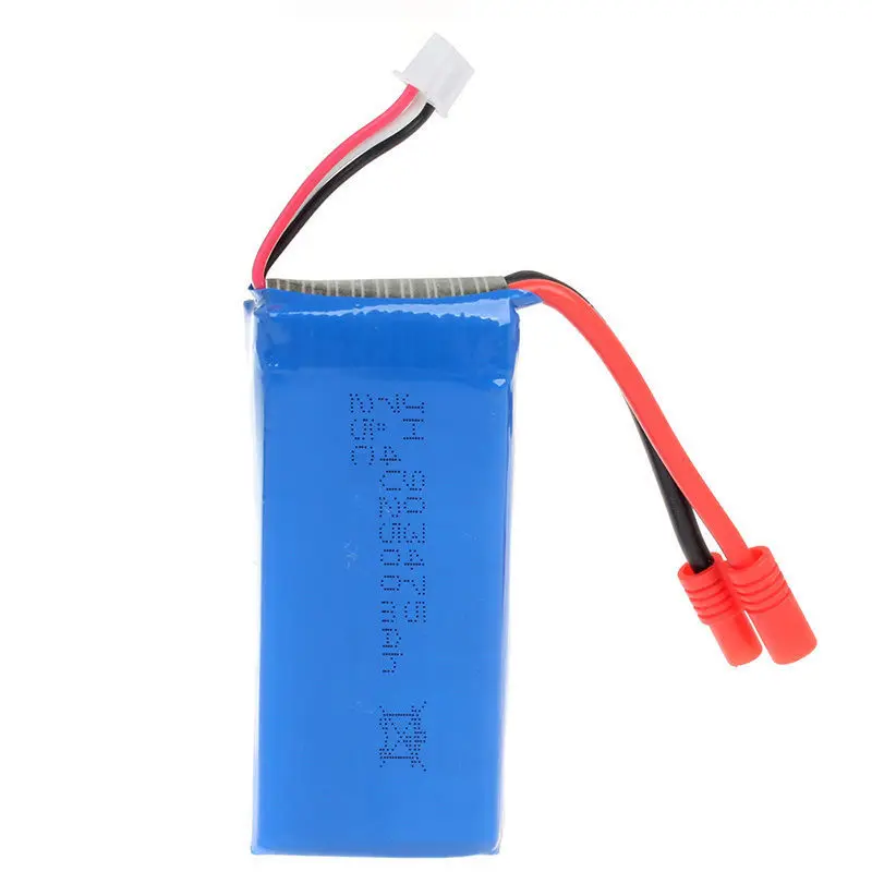 7 4 V 2500 mAh 2 S lipo Батарея разъемы с вилками типа банан костюм для Syma X8C X8W X8G X8HG wltoys v262