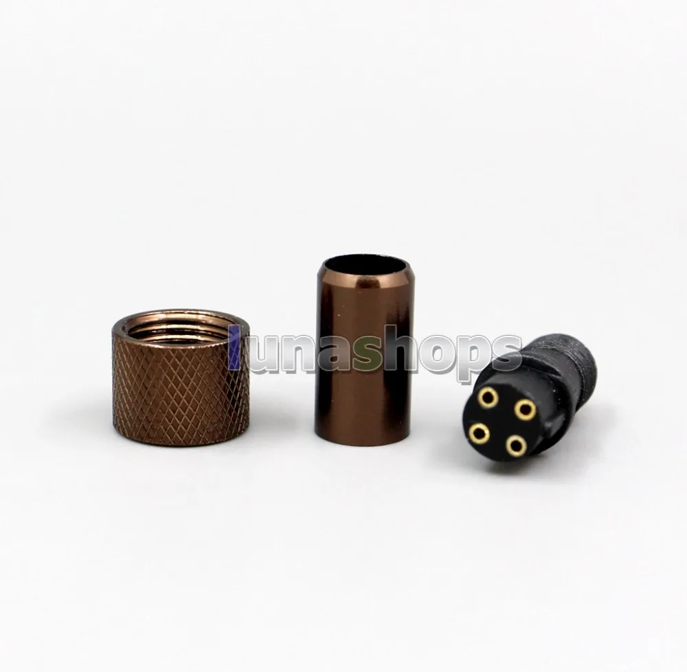 4,4 мм 2,5 мм сбалансированный штекер 3 в 1 DIY пользовательские Hifi наушники кабель наборы адаптер для D AWESOME LN005924