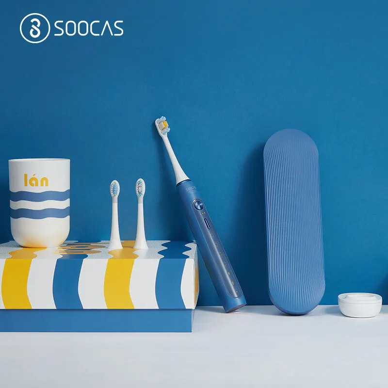 Xiaomi Mijia Soocas X5 звуковая электрическая зубная щетка обновленная для взрослых