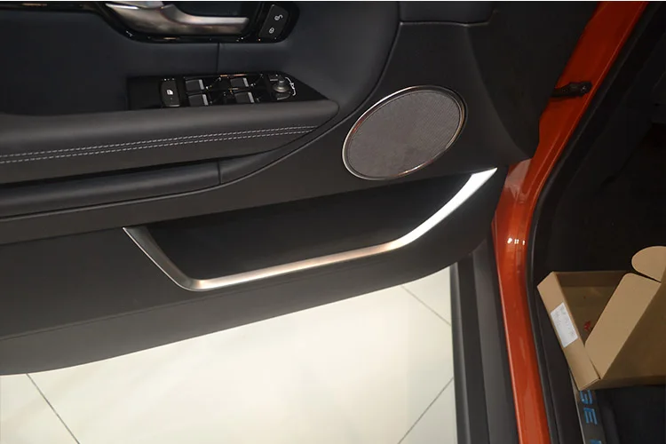 Для Land Rover Range Rover Sport 2013- авто-Стайлинг ABS Хромированная Автомобильная декоративная отделка дверей полоски аксессуары 4 шт./компл